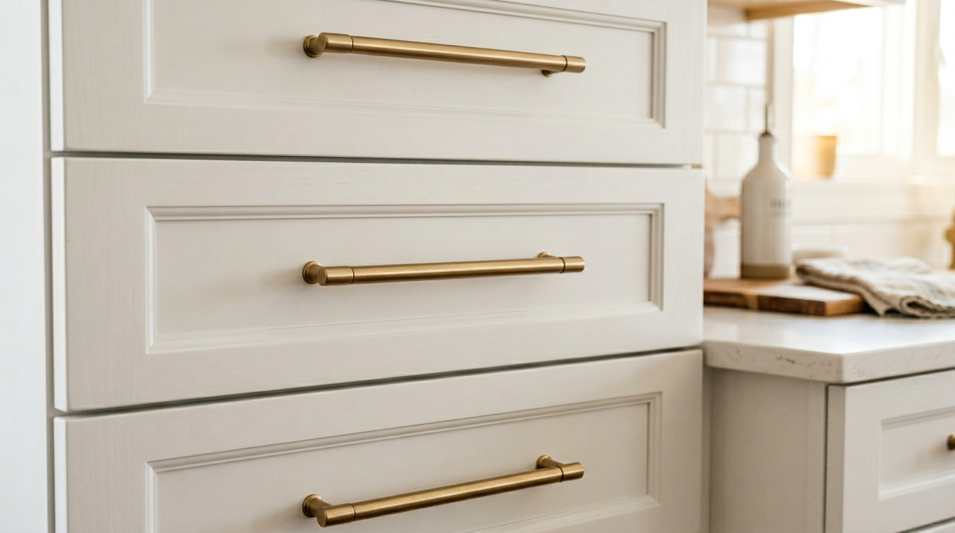How to Choose Cabinet Pull Size: The 1/3 Rule and When to Break It